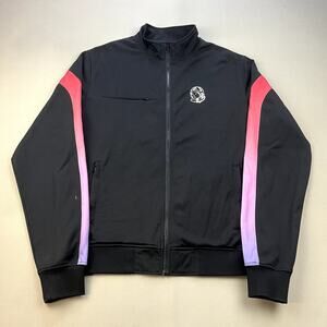 Billionaire Boys Club Track Jacket Adult XL Black BBC Astro Man Striped Full Zip